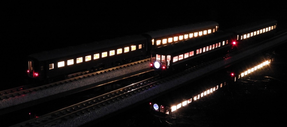 ポポンデッタ電球色室内灯付き 10-1893 マイテ49＋旧型客車4両セット