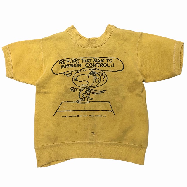 NORWICH SNOOPY SWEAT SHIRT 60S 「ASTRONAUTS、KID'S12」｜SAFARI