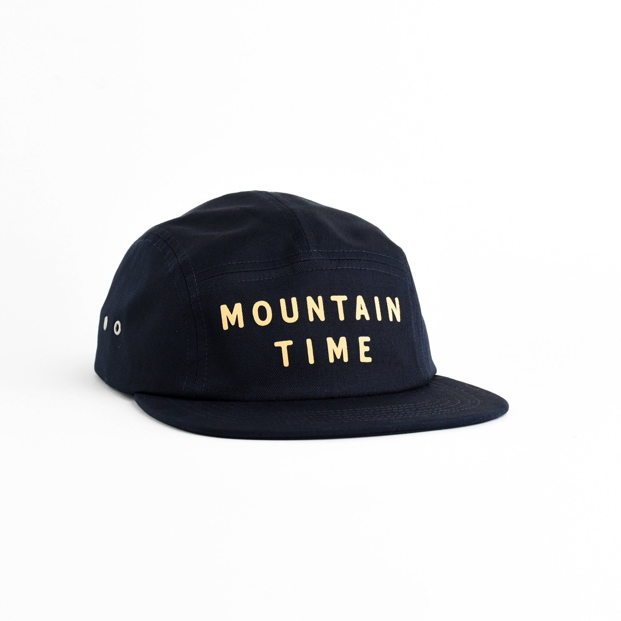 Mountain Time Five Panel Hat - navy - Endless August Supply Co