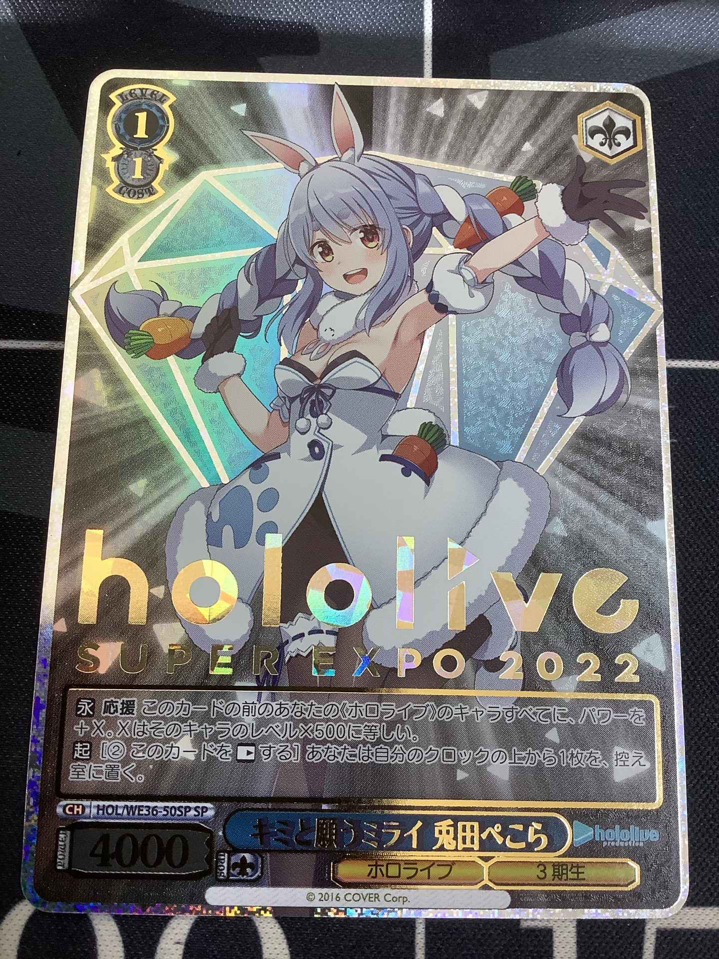 SP】キミと願うミライ 兎田ぺこら(サイン入り)【実物写真】 - ENNDAL