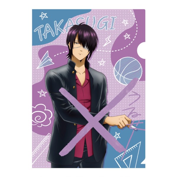 3年Z組銀八先生」 A4クリアファイル(落書きテーマ) / 高杉晋助