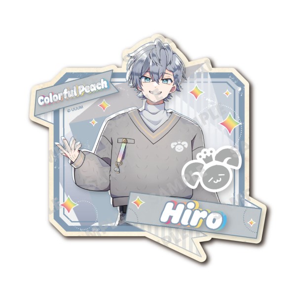 カラフルピーチ トラベルステッカー / ヒロ(2) ｜ エンスカイショップ