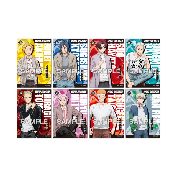 TVアニメ『WIND BREAKER』 クリアカードコレクションガム ◇通常版