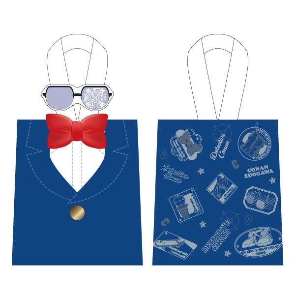 名探偵コナン ラグナシア、クリアファイル、ピンバッジ、トートバッグ