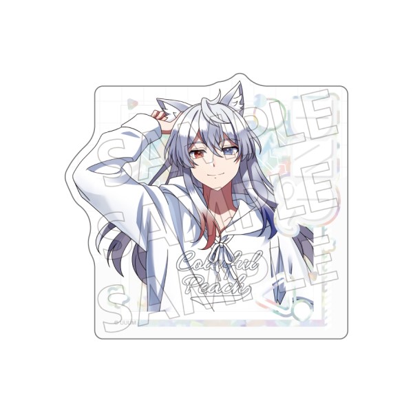 カラフルピーチ プリズムトラベルステッカー からぴちピクニック / ど