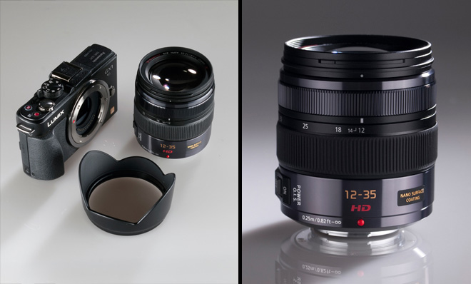 First review of the GH3's kit lens? Panasonic 12-35mm GX Vario F2