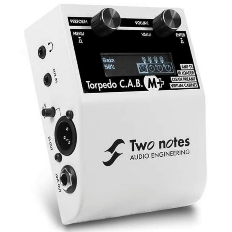Two Notes Torpedo C.A.B. M+ Virtual Cabinet, AMP DI, IR Loader