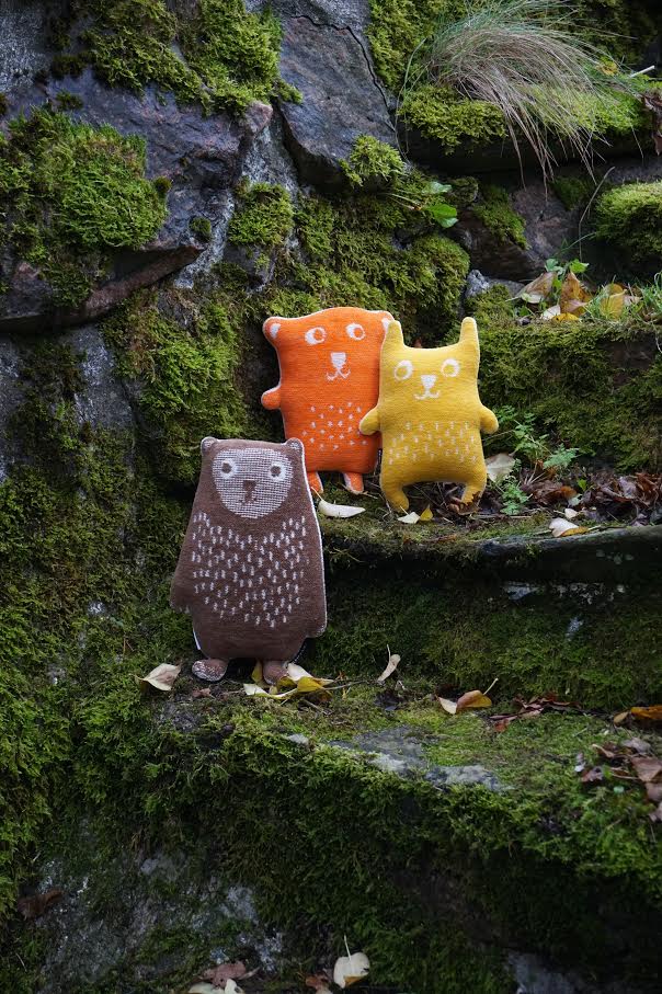 KLIPPAN/クリッパン カドリーベアズ ファンニ (オレンジ