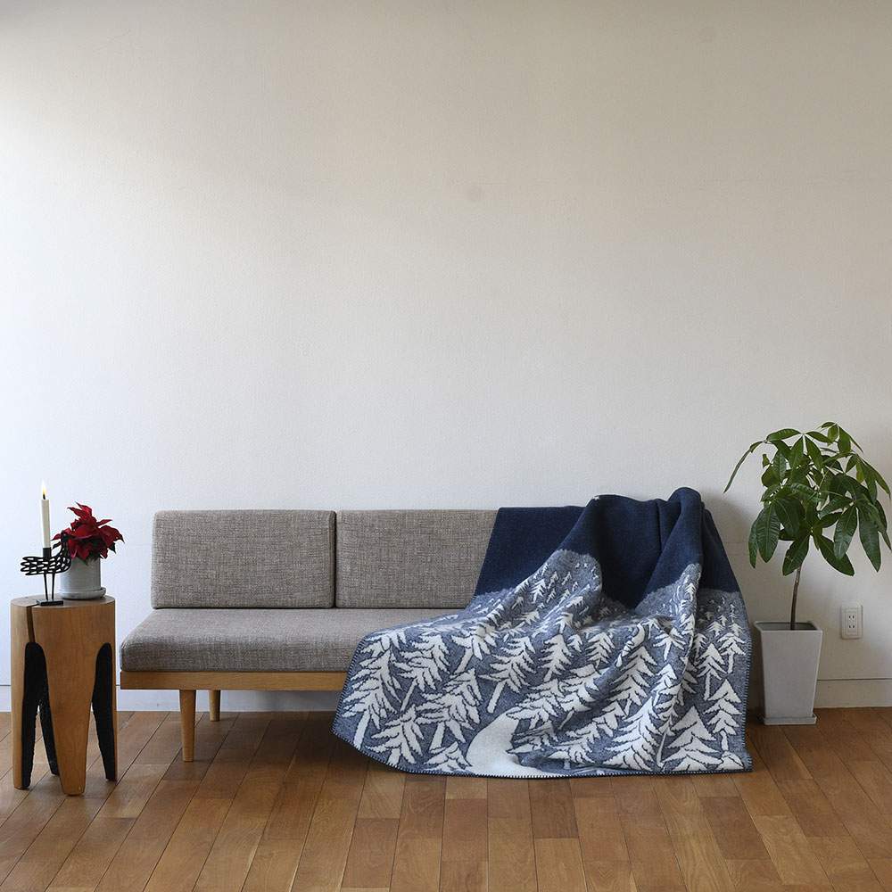 KLIPPAN/クリッパン エコウール ウール シングルブランケット HOUSE IN