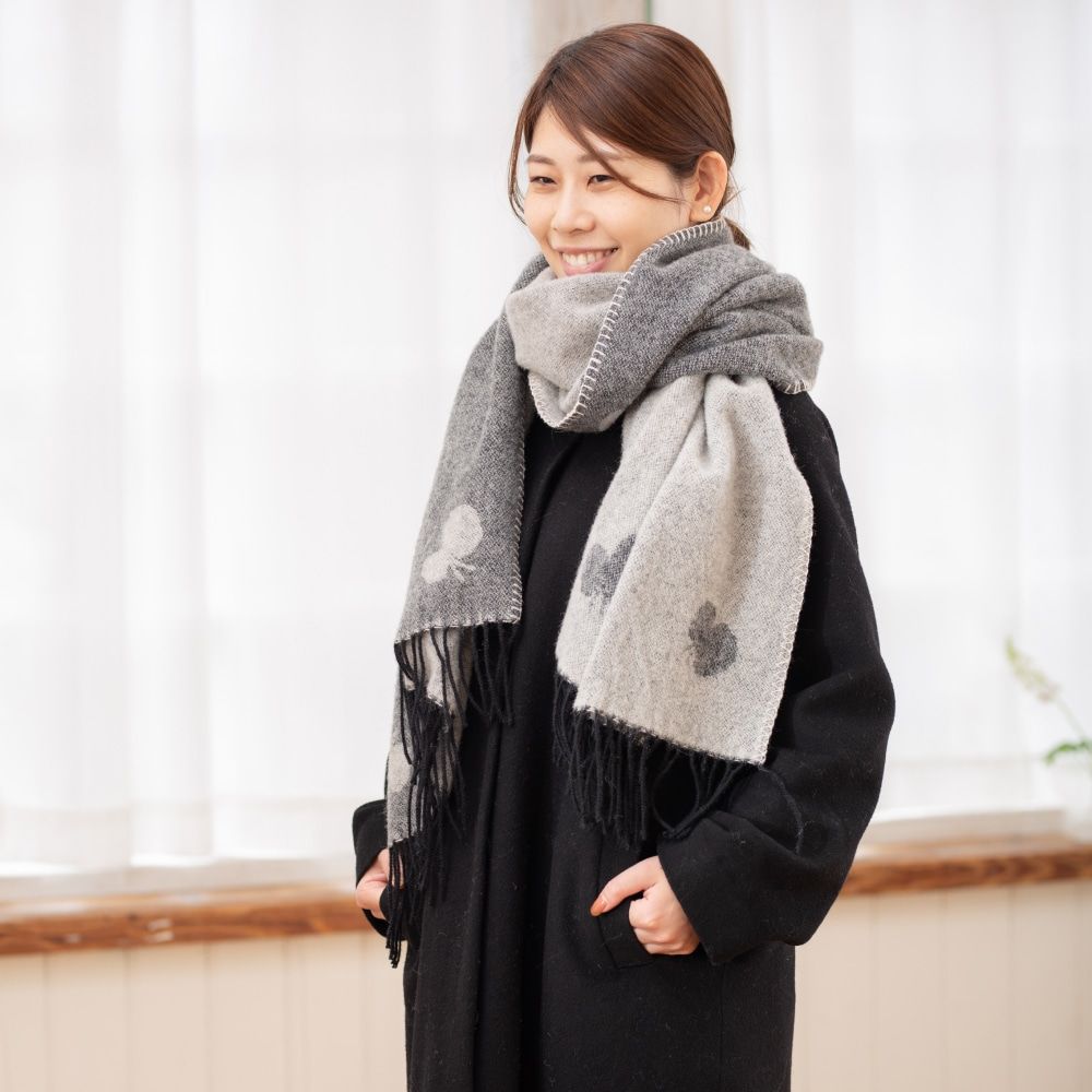 KLIPPAN/クリッパン ウールストール CHOUCHO ホワイト