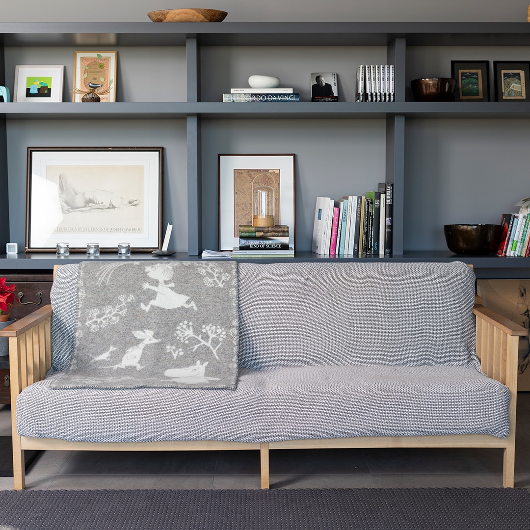 KLIPPAN/クリッパン エコウール ウール ミニブランケット ムーミン