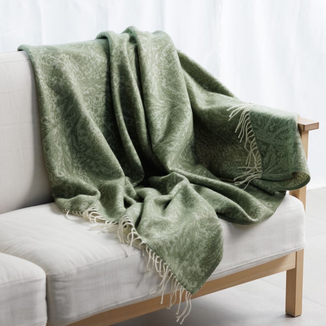 KLIPPAN/クリッパン ウールスロー アルカディア オリーブ