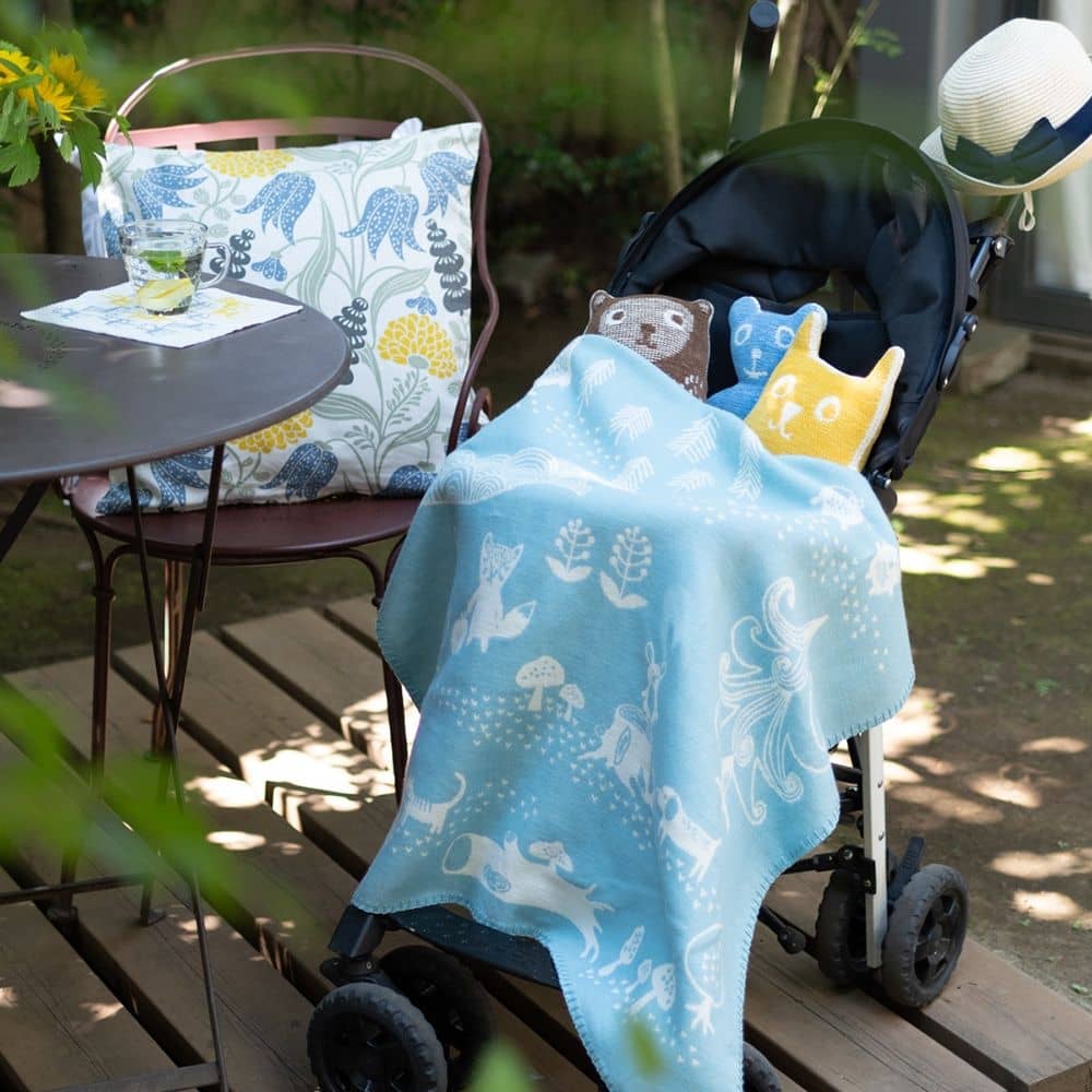 KLIPPAN/クリッパン ウール ミニブランケット ゴットランド マルチ