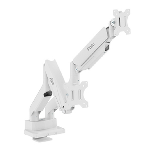 Pixio PS2DW-O PS2D(デュアルモニターアーム) ホワイト|エディオン公式通販