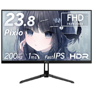 Pixio PX248WAVE-O 23．8型ゲーミング液晶ディスプレイ ブラック