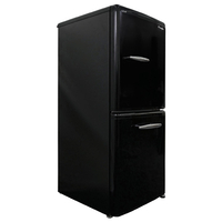 e angle ANG-RE170C1-K 【右開き】170L 2ドア冷蔵庫 ブラック