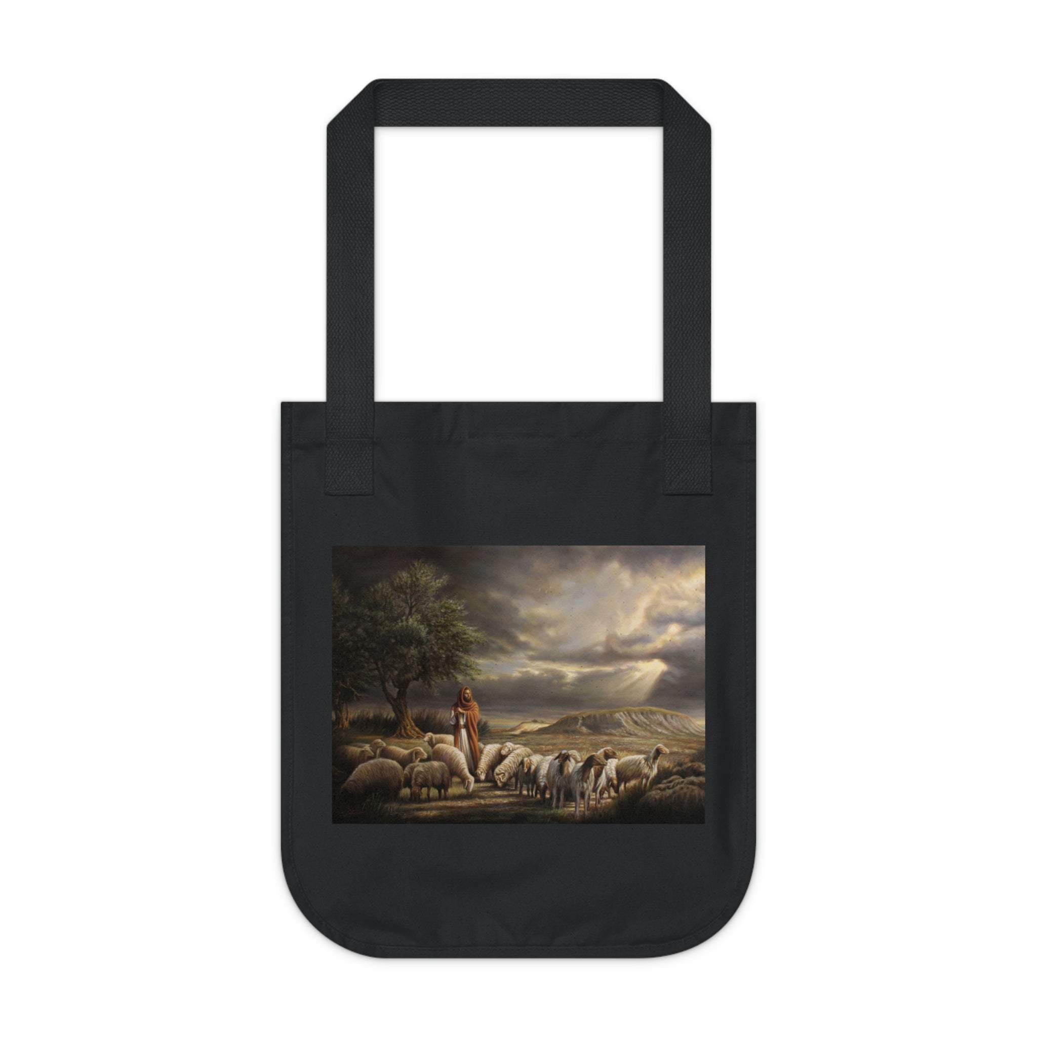 Shepherd and His Sheep- Tote Bag – Ed Salazar Gallery