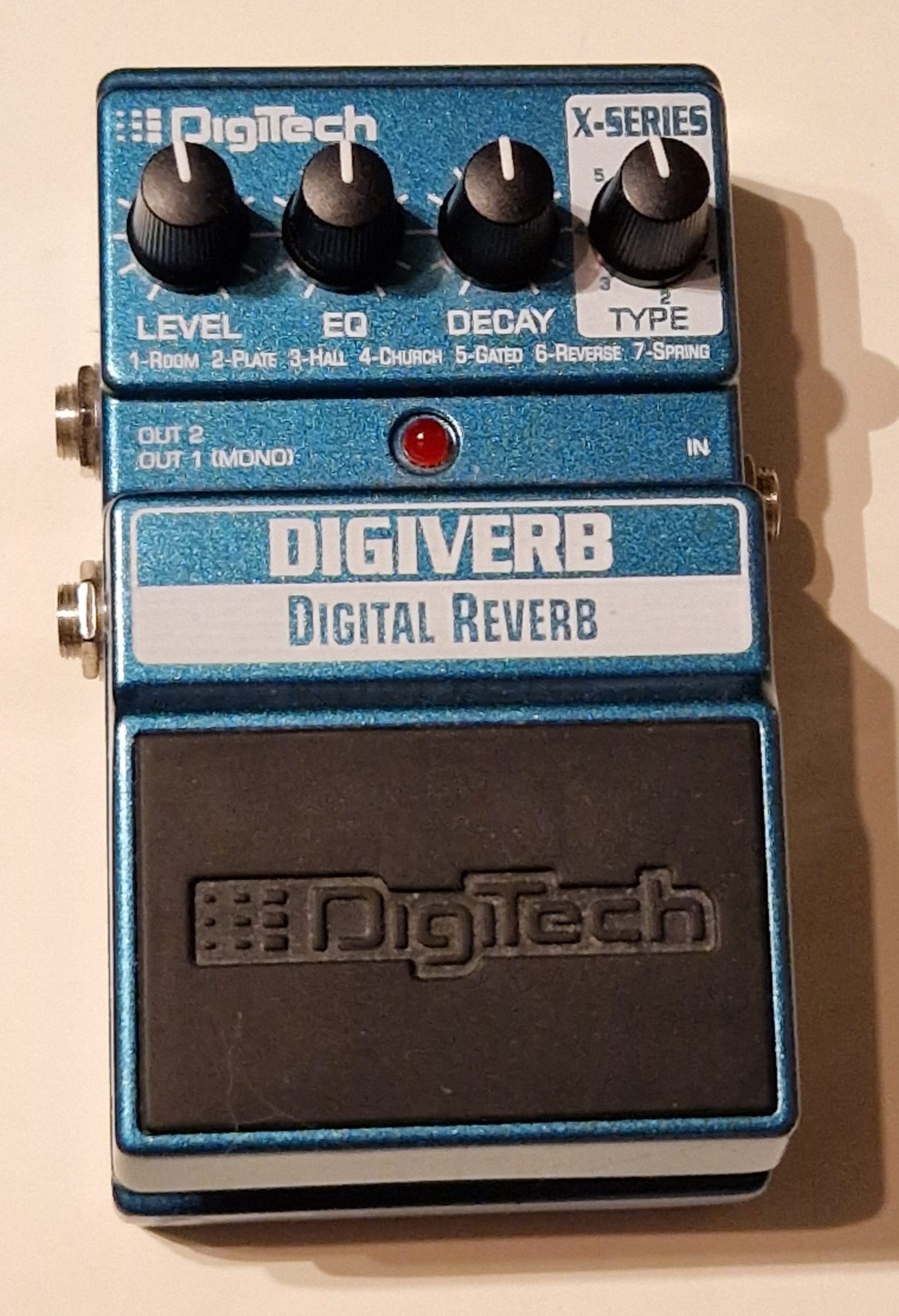 DigiTech DigiVerb Digital Reverb - Effects Pedals