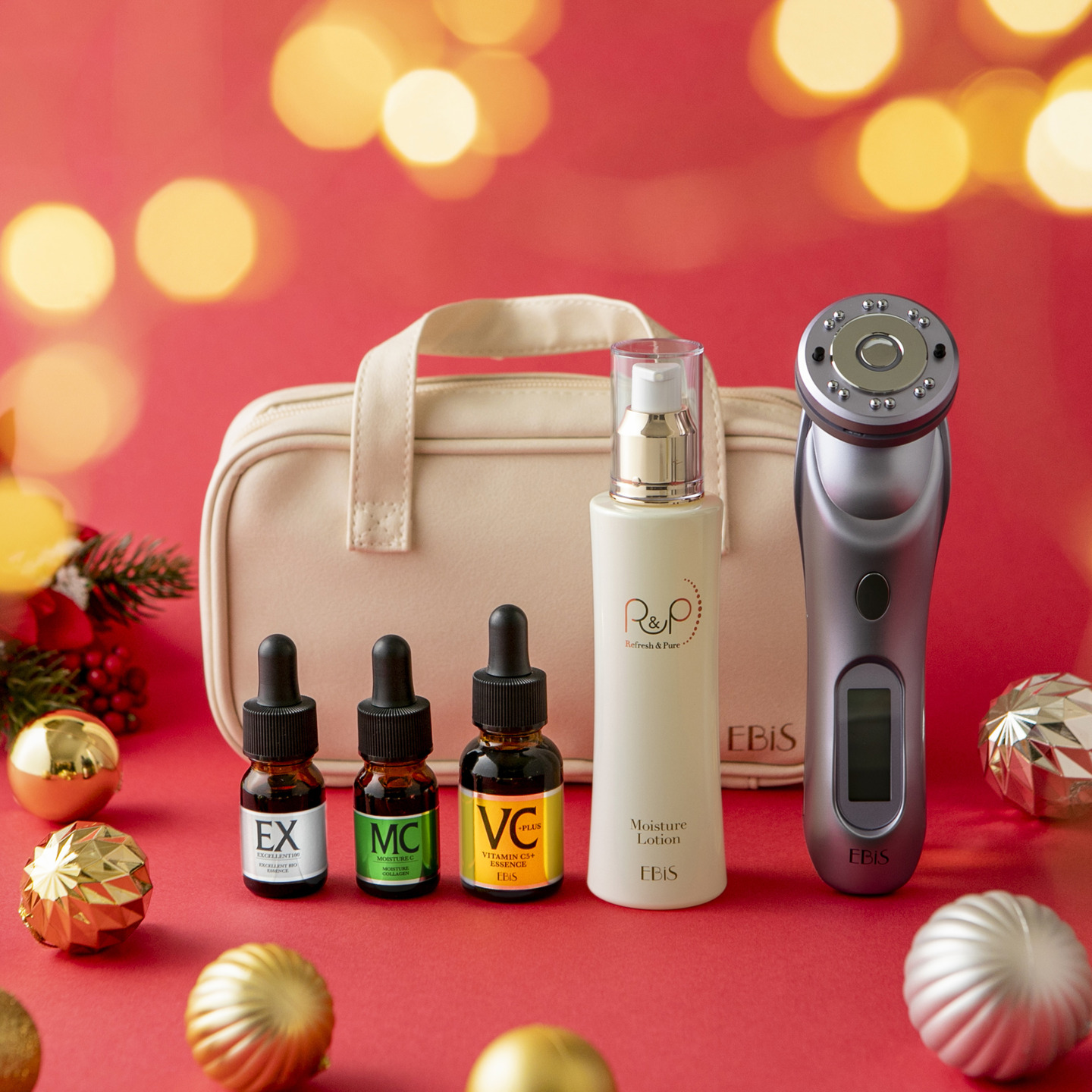 顔の美白ケアセット【ラッピング付】|美顔器・原液美容液のエビス化粧品