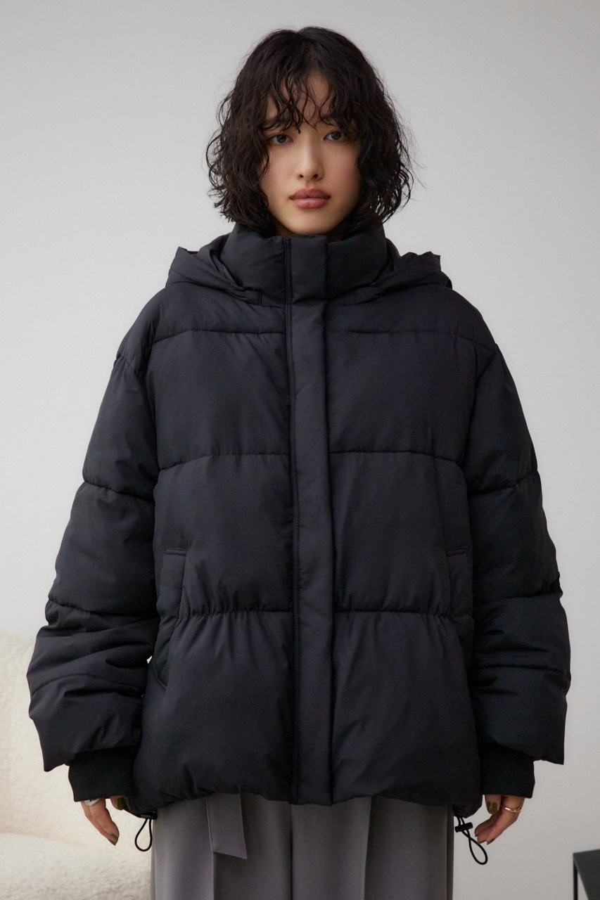 AZUL BY MOUSSY | B-HEATフード付き中綿ジャケット (コート ) |SHEL