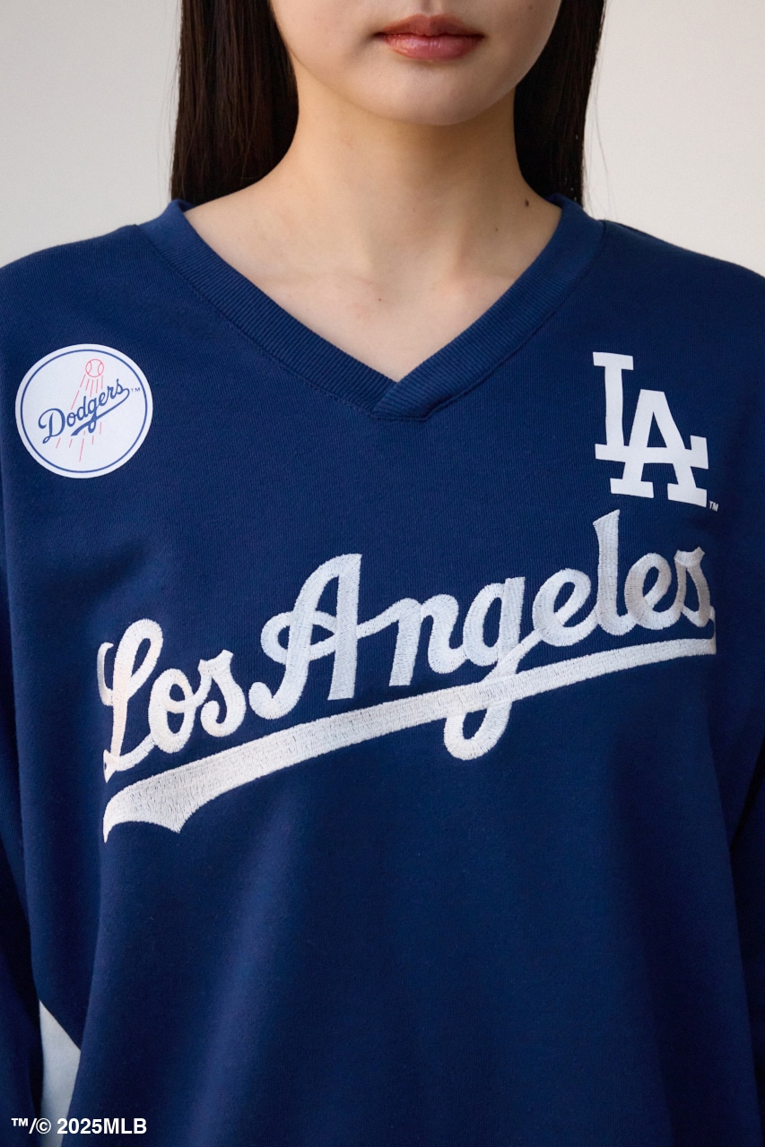 AZUL BY MOUSSY | 【MLB】ドロストデザインビッグトップス (Tシャツ