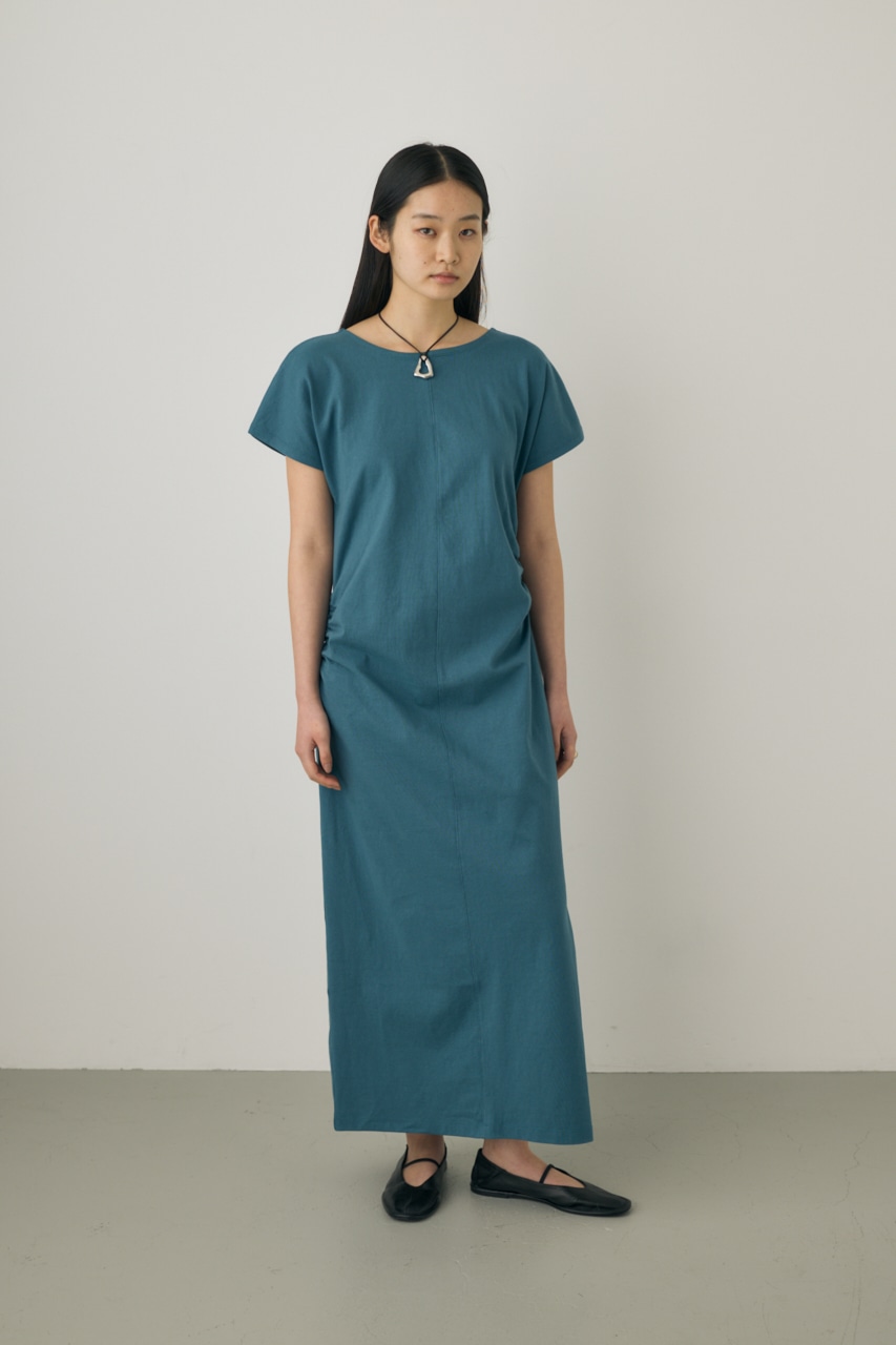 M_ | カットソーワンピース オーガニックコットン使用 (ワンピース