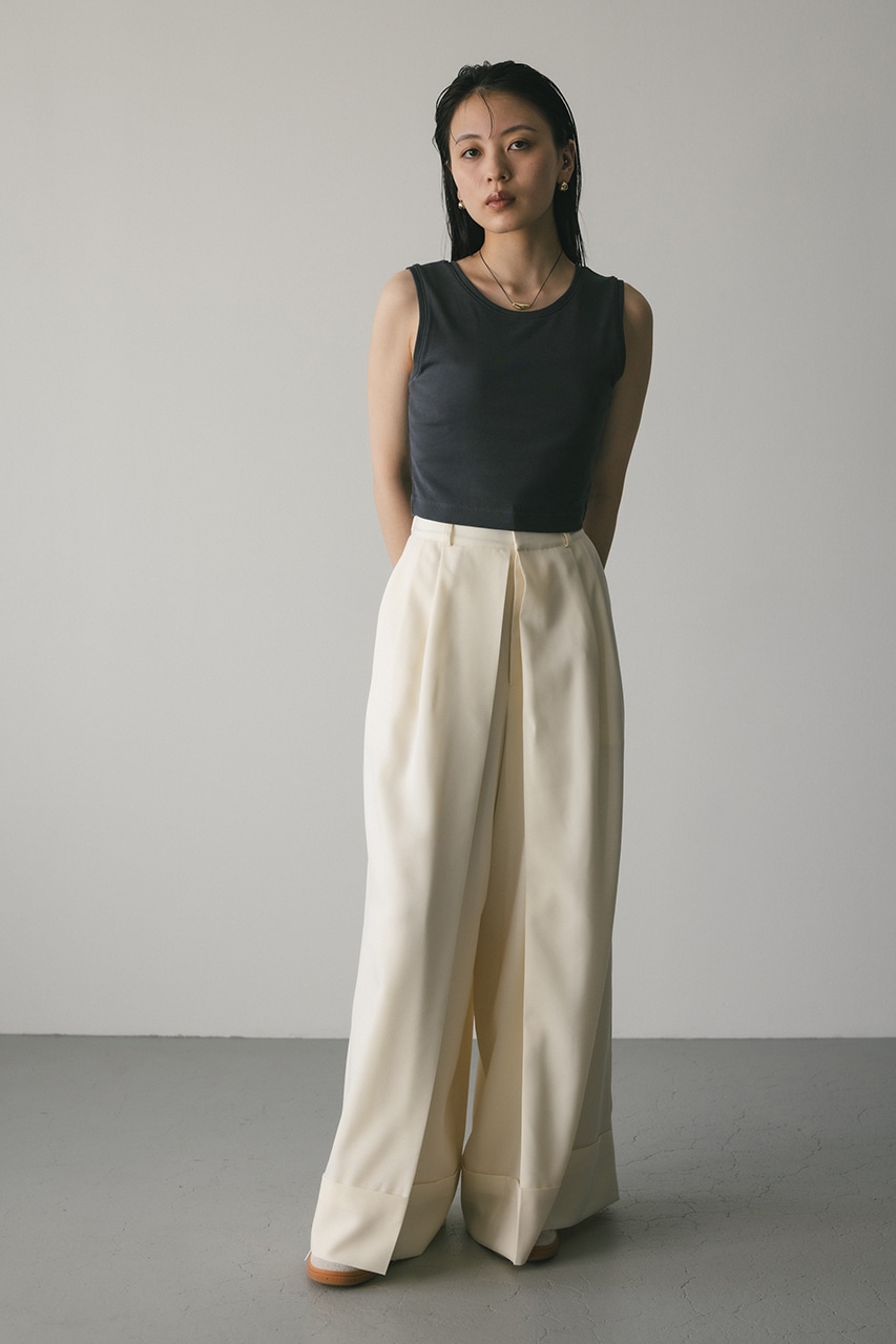 STYLEMIXER | ディープタックワイドパンツ (パンツ ) |SHEL'TTER WEBSTORE