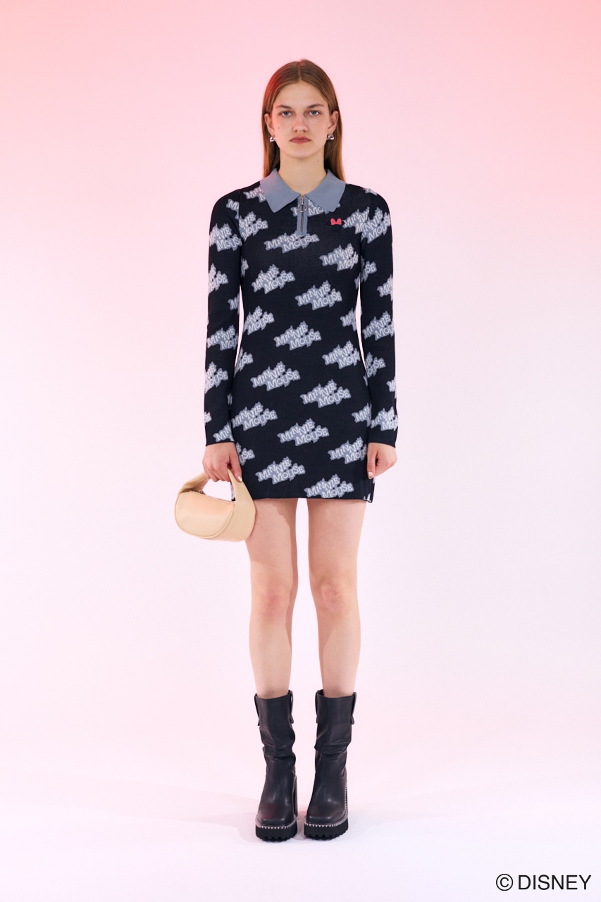 Disney SERIES CREATED by MUS | MD LOGO JQD ニットワンピース