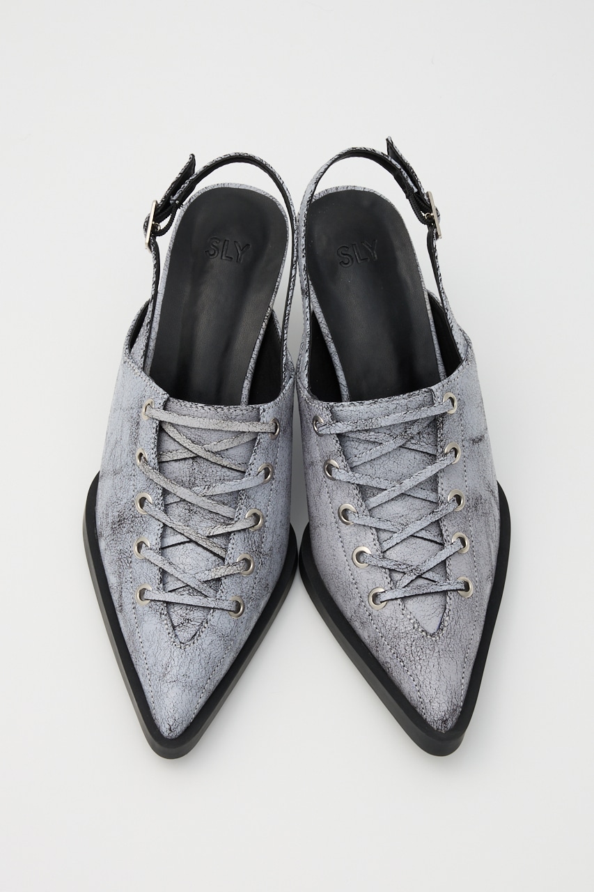 SLY | LACE UP ミュール (サンダル ) |SHEL'TTER WEBSTORE