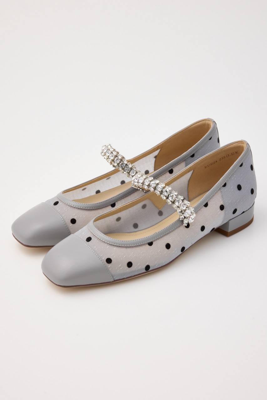 STACCATO | ドットヌーディーメリージェーンパンプス (スリッポン