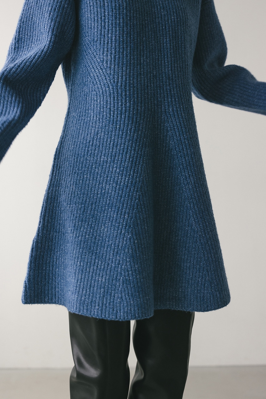 STYLEMIXER | ニットフレアミニワンピース (ワンピース(ミニ