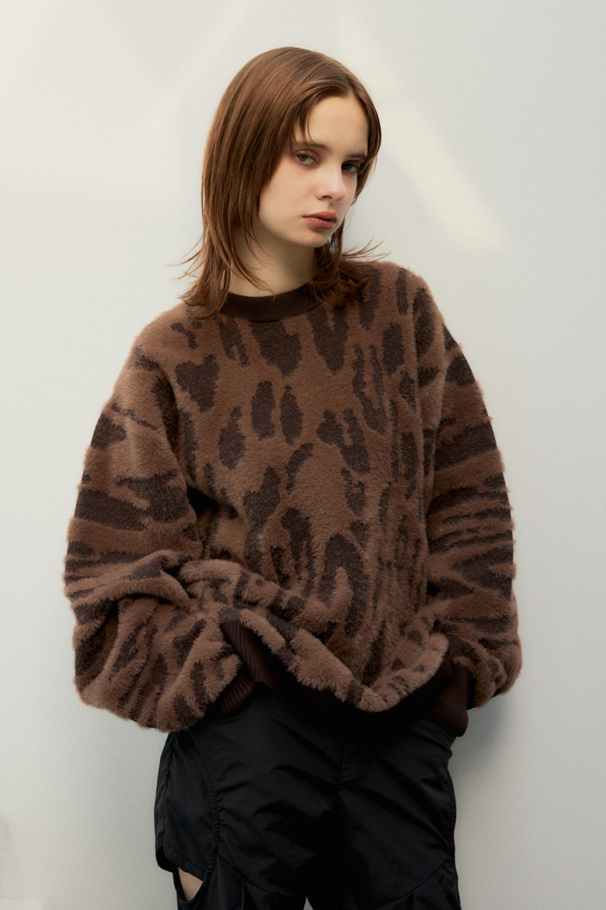 SLY | LEOPARD MOLLE JQ トップス (ニット ) |SHEL'TTER WEBSTORE
