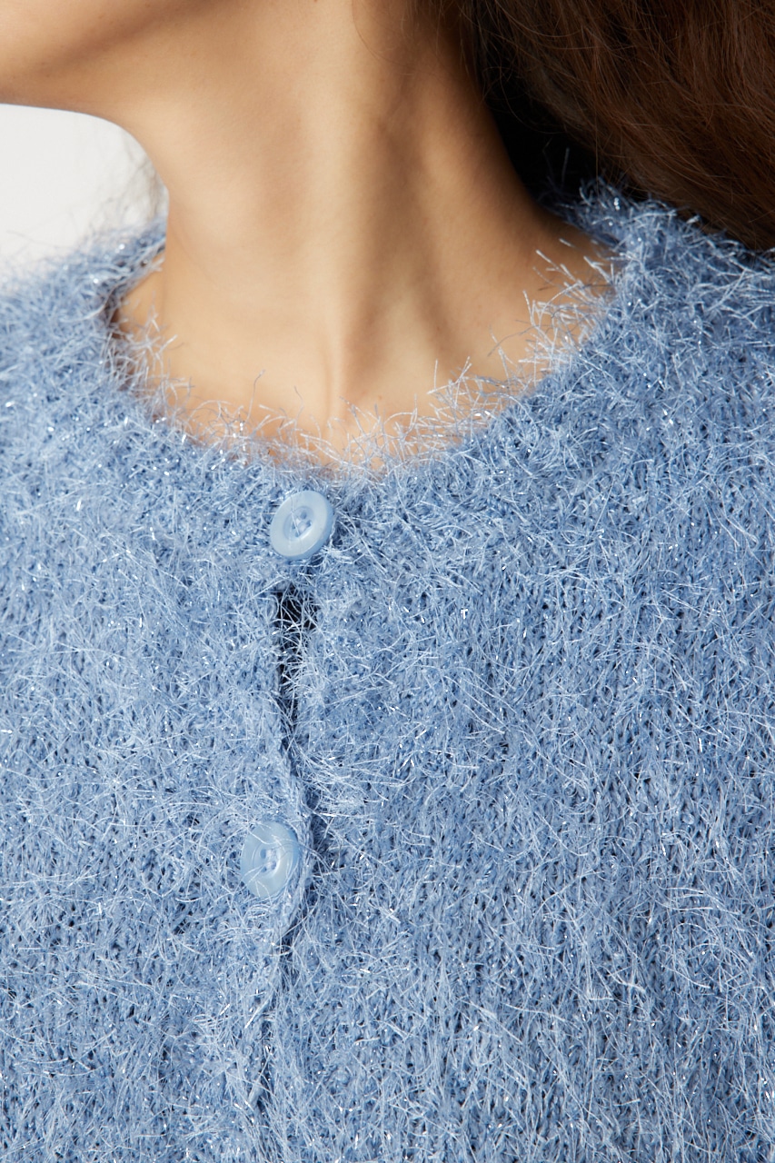 RODEO CROWNS WIDE BOWL | ラメシャギーニットカーディガン