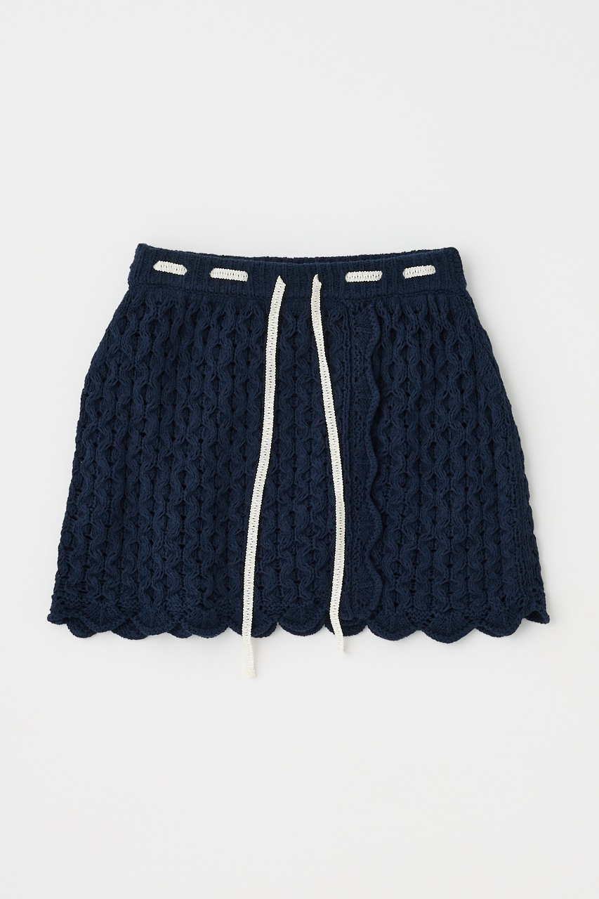 MOUSSY | OPENWORK ニットスカート (スカート(ミニ) ) |SHEL'TTER WEBSTORE