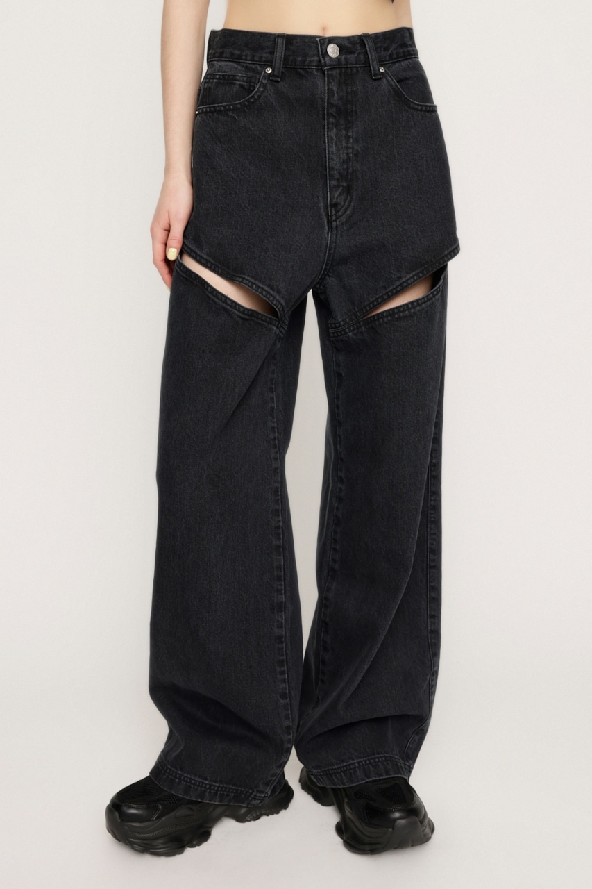 SLY | J／W HOLE TUCK PT-E (ストレート ) |SHEL'TTER WEBSTORE