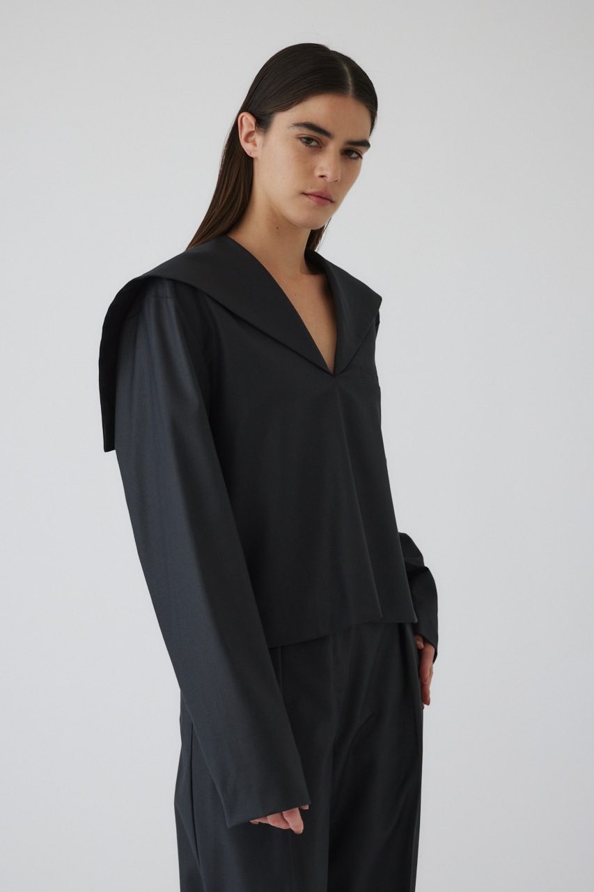 RIM.ARK | Sailor collar JK like tops (SHIRTS & BLOUSES ) |RIM.ARK