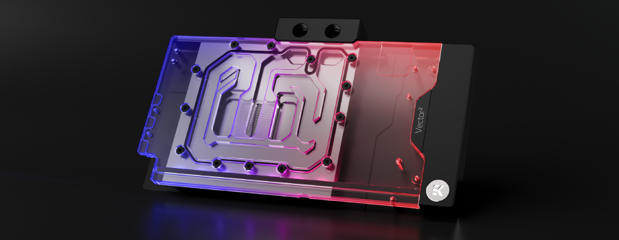 EK-Quantum Vector² Strix/TUF RTX 4080 D-RGB - Nickel + Plexi – EK