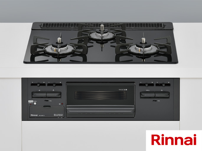 リンナイ グリル付きガスビルトインコンロ RB31AW28U32Rリンナイ