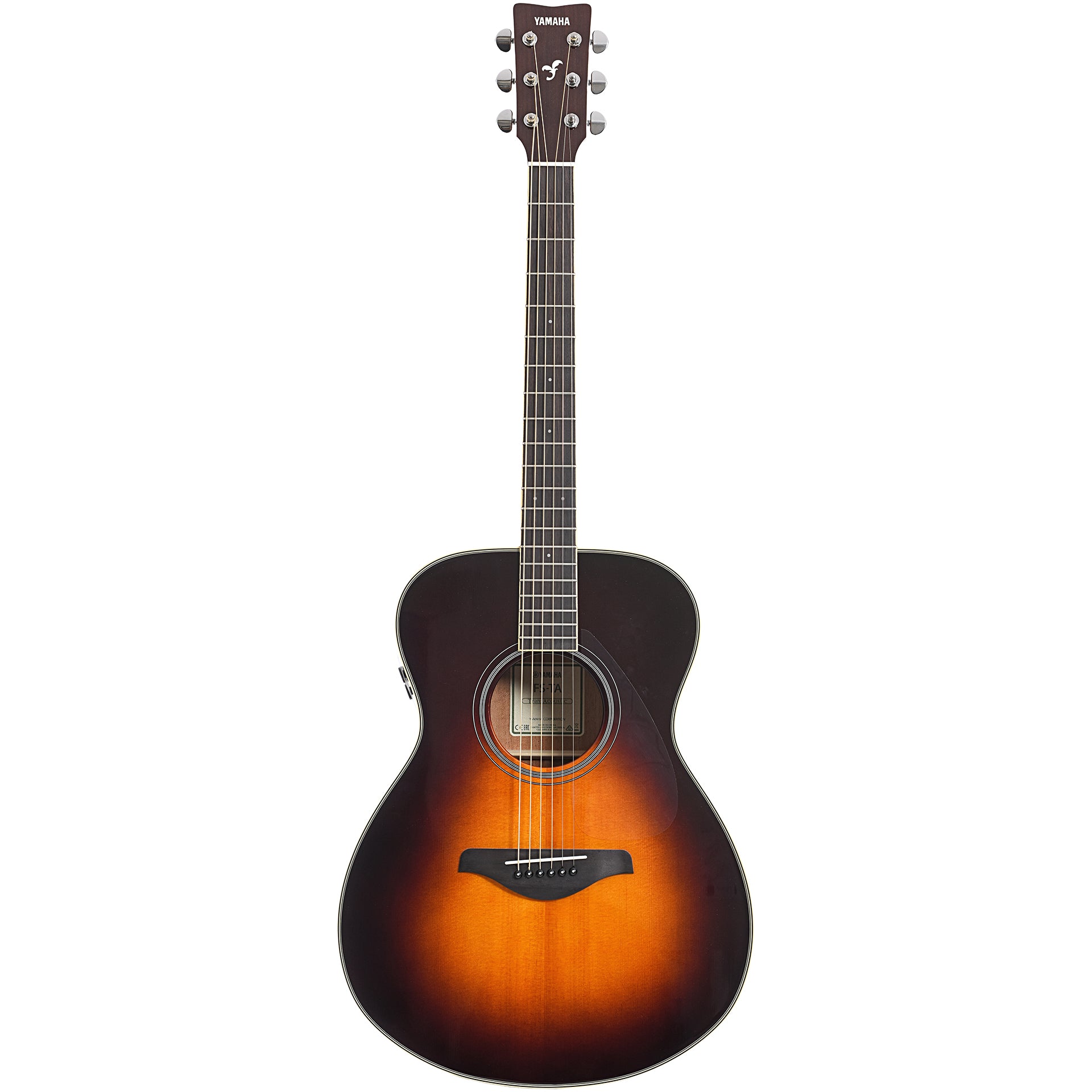 Yamaha FS-TA Brown Sunburst TransAcoustic Guitar – Elderly Instruments
