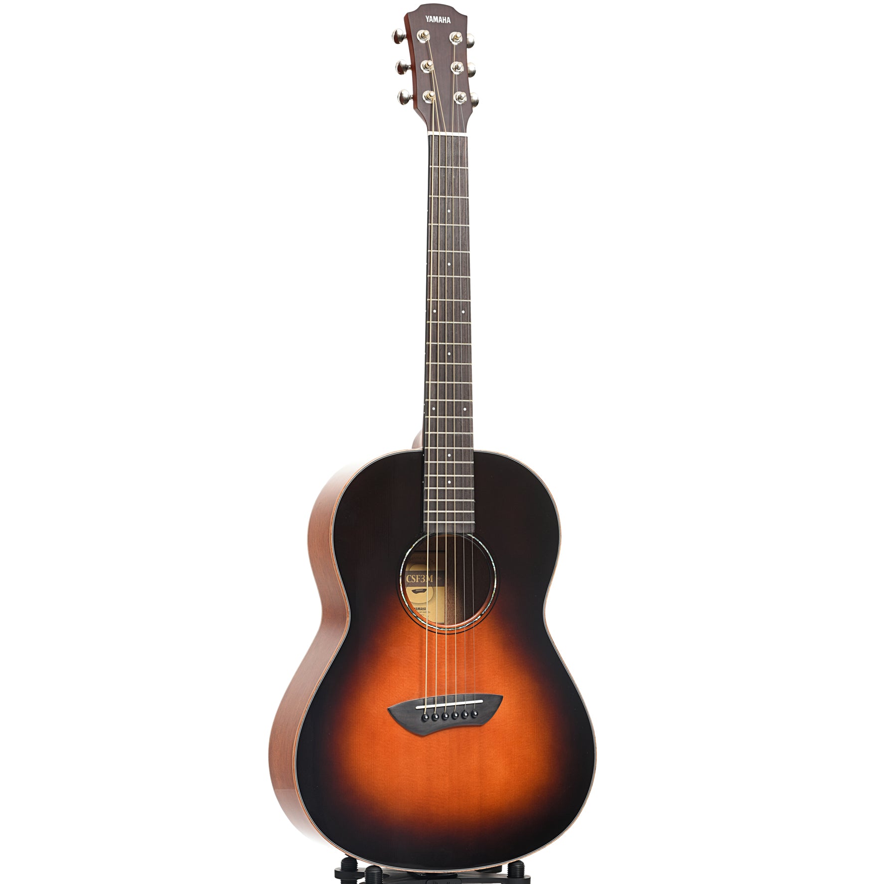 Yamaha CSF3M Tobacco Sunburst Parlor Guitar & Gigbag – Elderly