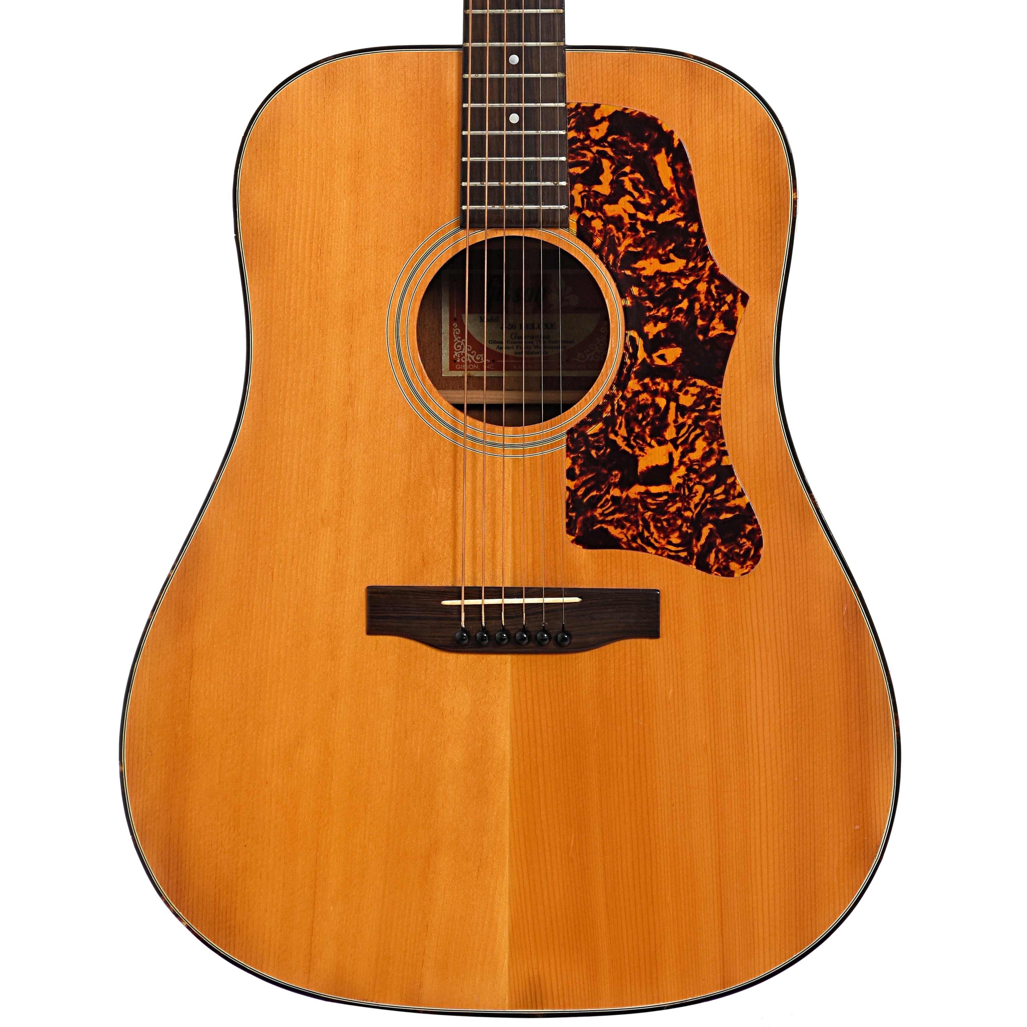 Gibson J-50 Deluxe Acoustic Guitar (c.1974) – Elderly Instruments