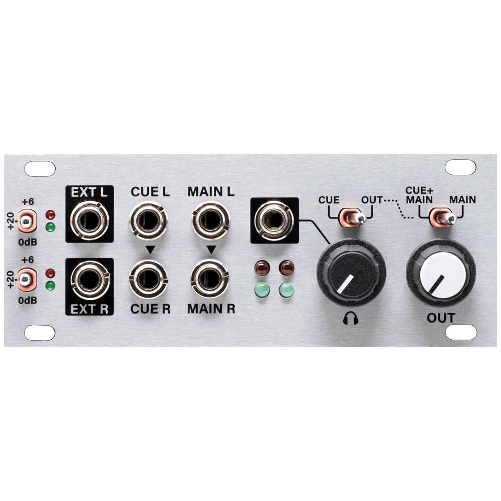 Intellijel Stereo I/O 1U Eurorack Input Output Module - Elevator Sound