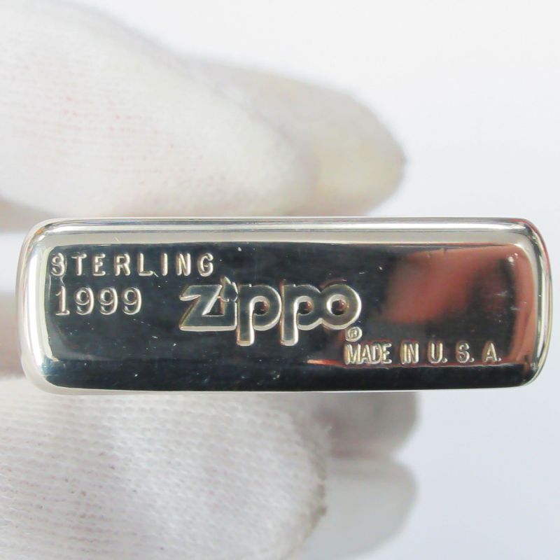 Used Sterling Silver Rolex Vintage Zippo 1999 Japan Limited Oil
