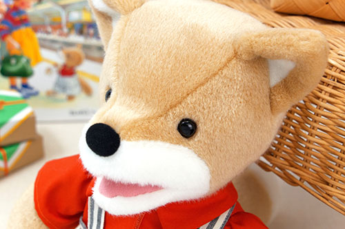 送料無料）こんとあき 絵本＆ぬいぐるみMセット（ギフトラッピング込