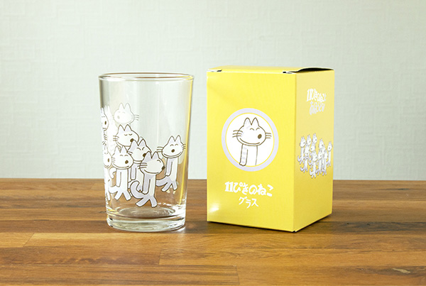 人気絵本「11ぴきのねこ」シリーズより、涼しげなグラスが登場♪数量