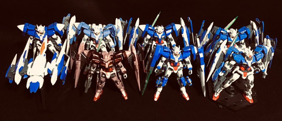 ガンプラHG・RG】ダブルオーガンダムのバリエーションは3つに分類