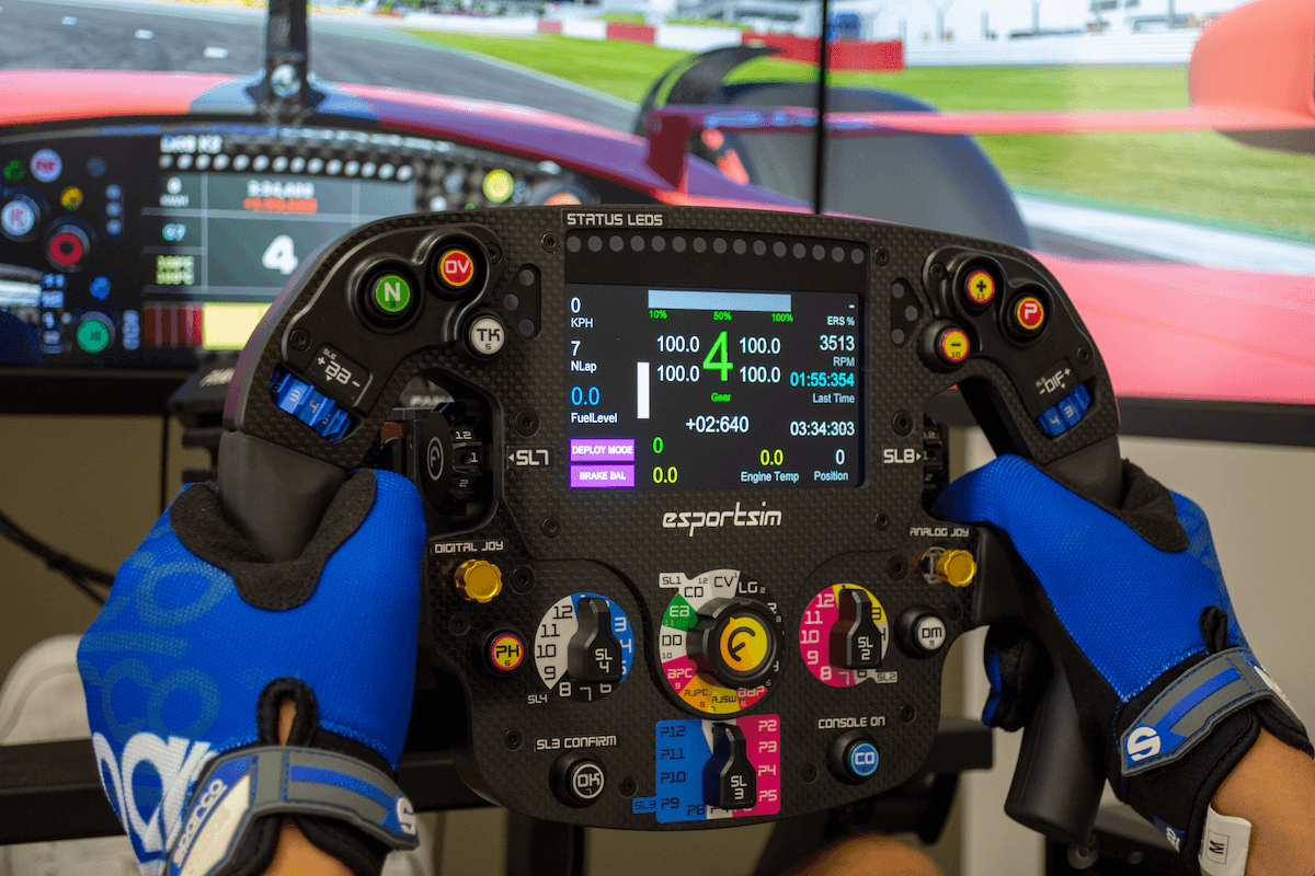 Formula Steering Wheel Series 3 - esportsim
