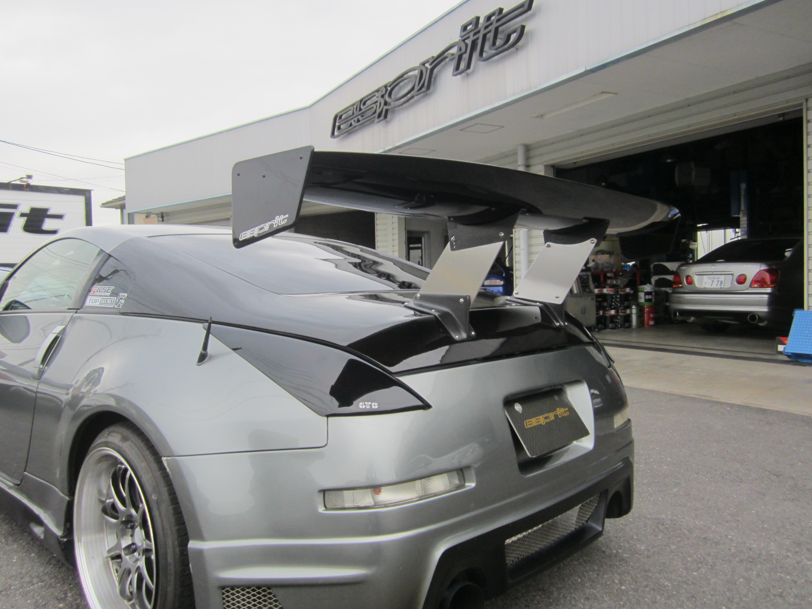 フェアレディZ33専用GTウイング052 1800mmタイプ – スーパー