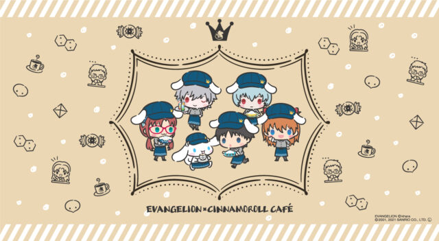 大好評につき第2弾！3/8(月)よりエヴァとシナモロールカフェ新宿店の
