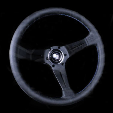 Evasive Motorsports: Nardi Sport Rally (Deep Corn) - 350mm (Black